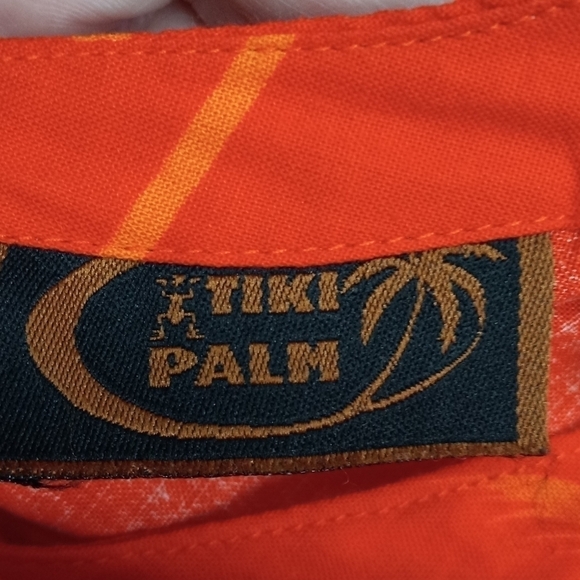 Tropical Orange Sleeveless Swim Coverup - Picture 6 of 8